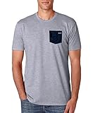 透かしデザインポケットTee