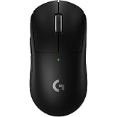 【Amazon.co.jp限定】Logicool G PRO SUPERLIGHT ワイヤレス ゲーミングマウス G-PPD-004WLSE-BKd | 軽量 Type-C 充電 POWERPLAY 対応 ゲーミング マウス 充電式 無線 ブラック 