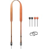[PGYTECH] カメラストラップ Air 90kg耐荷重 長さ調整 軽量 柔軟 簡単脱着 首掛け おしゃれ ハンズフリー ワイドショルダーパッド クイックリリースシステム
