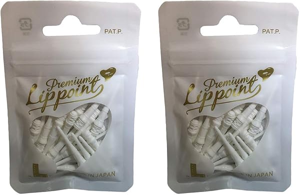 L-style チップ Premium Lippoint 2BA ホワイト 60本入り(2Pacセット) - 1