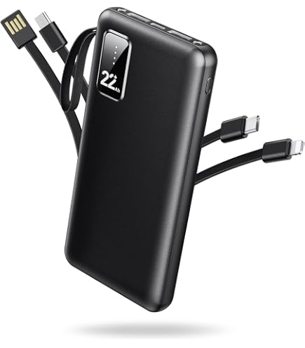 Amazon | モバイルバッテリー 大容量 急速充電 【充電の達人・22800mAh