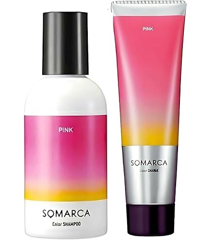 Amazon | ソマルカ ピンク カラーシャンプー 150ml + カラーチャージ