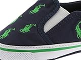 (ポロラルフローレン) Polo Ralph Lauren キッズカジュアルシューズ・・スニーカー・靴 Bal Harbour Repeat Soft Sole (Infant/Toddler) Na