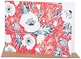 Yellow Owl Workshop Sketch Floral Poppy　カード