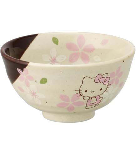珍品！レア！渋＆カワイイ着物姿 ハローキティ 陶器 抹茶碗 サンリオ 希少品 珍品！レア！渋＆カワイイ着物姿 ハローキティ 陶器 抹茶碗