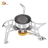 屋外の風ストーブスプリットガスストーブポータブルストーブピクニックバーベキューキャンプフラットタンクインターフェイス赤外線暖房