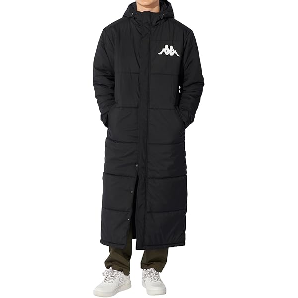 Amazon | [カッパ] ベンチコート 中綿 メンズ タフタ中綿ベンチコート