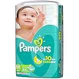 パンパース コットンケア スーパージャンボ M 62枚 ×3個セット