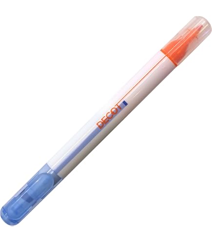 Amazon.co.jp: 重ね書きマーカー デコット3【ピンク×ライト