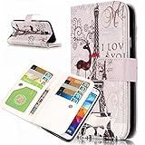 Zeebox Galaxy S5 手帳型 ケース スタンド機能 カード収納ホルダー 衝撃吸収 Samsung Galaxy S5 対応 高品質 保護カバー 生涯補償付き (マルチカラー)