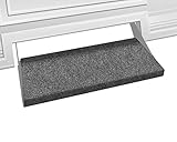 Prest-O-Fit 2-0353 Outrigger RV Step Rug Castle Gray 23 In. Wide [並行輸入品]