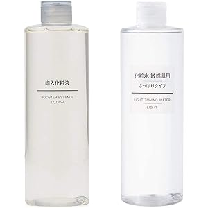 無印良品 導入美容液+化粧水(さっぱりタイプ)セット 各400ml