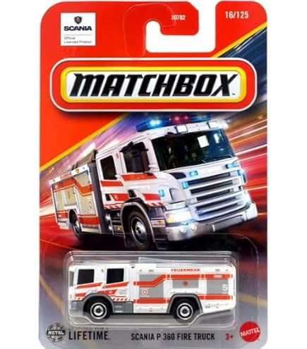 Amazon | MATCHBOXマッチボックス『FIRE PUMPER TRUCK 消防ポンプ車