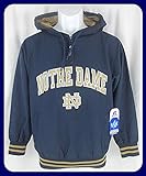 Notre Dame NCAA 1 / 4 Zip Windbreakerジャケットユースサイズ S
