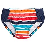 Polarn O PyretコーティングSwim Brief (新生児) カラー: ブルー