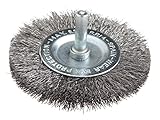 Forney 72255 Wire Wheel Brush, Fine Crimped with 1/4 Hex Shank, 3 by Forney