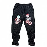 (バンダイ)BANDAI ニットデニムパンツ アンパンマン ズボン ブラック 90