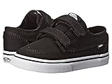 [バンズ] Vans Kids ボーイズ Brigata V (Toddler) ベビーシューズ Black/True White 5.5 Toddler(12.7cm) - M [並行輸入品]