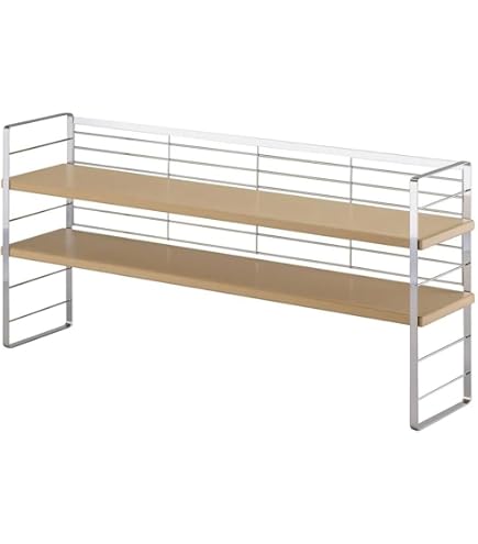 Amazon｜下村企販 キッチンラック 【日本製】 耐荷重12kg 伸縮 長さ