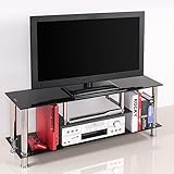 (OSJ)テレビ台 テレビボード TVラック 32インチ対応 ゲーム本体収納可(メタルタイプ BR)