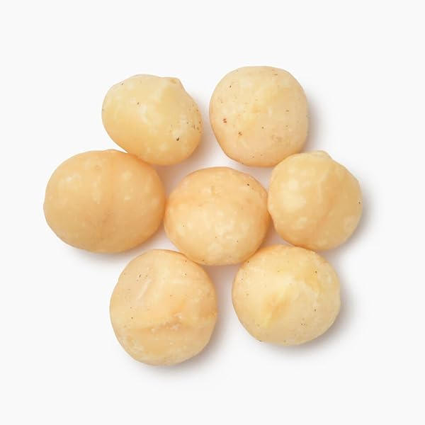 Amazon.co.jp: マカダミアナッツ 大粒(ホール) ロースト 無塩