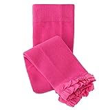 RUFFLE BUTTS ラッフルバッツ　RUFFLED TIGHTS　ラッフルドタイツ（サイズ：2T-4T、カラー：Candy） [並行輸入品]