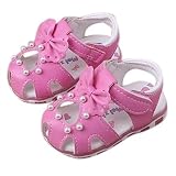 FollowDream サンダル ガールズ 女の子 キッズサンダル つま先保護 花結び 光る 夏 プリンセンス キッズシューズ 通気性 赤ちゃん ベビーシューズ 可愛い 入園式 人気 誕生日プレゼント