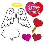 ノルコーポレーション メモリコ アニバーサリーフォトボード アニバーサリーエンジェルセット