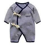 コットンベビーロングスリーブベビー服新生児服[X]