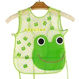 Sannysis Child Translucent Soft Plastic EVA Waterproof Baby Bibs by Sannysis