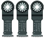 Bosch OSL114JF-3 Starlock Bi-Metal Extra Clean Plunge Cut Blade (3 Pack), 1-1/4" [並行輸入品]