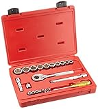 Stanley Proto J47152 22 Piece 6 Point 1/4 Drive Socket Set by Stanley-Proto
