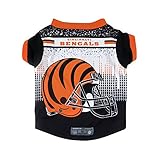 NFLシンシナティ・ベンガルズペットパフォーマンスTシャツ、ミディアム