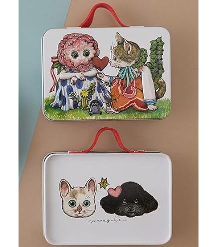 雑貨908／ホルベイン×ヒグチユウコ2024 角缶 YH-TB8 おひめさま ホルベイン×ヒグチユウコ2024 角缶 YH-TB8 おひめさまBOちゃん｜モノ