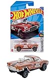 ホットウィール(Hot Wheels) ベーシックカー '62 コルベット ギャッサー 【3才~】 HHF59 ブラウン 1/64