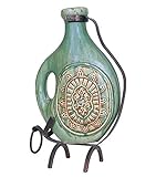 アンティーク風　陶器製の花器【08132】