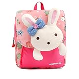 WingHouse ( ウィングハウス ) Roraailey ベビー キッズ ガールズ うさぎ フェイス 迷子防止紐 付 リュックサック Roraailey Charming Backpack