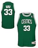 純正Stuff Larry Bird Boston Celtics NBA Youth Throwback Swingman Jersey – グリーン L (14-16) グリーン