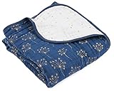 エイデンアンドアネイ(aden+anais) クラシック ドリームブランケット metallic gold deco dandelion [並行輸入品]