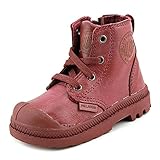 Palladium Pampa Hi Zip ベビー 米国 4 レッド カジュアルブーツ [並行輸入品]