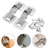 2pcs cabinet bridge hinge cupboard door hinge