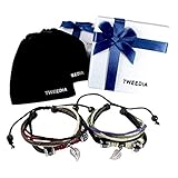 TWEEDIAレザーブレスレット ペア２本セット