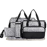 Zhhlinyuan 5PCS Multifunction Mummy Handbag Backpack Changing Bag Baby Nappy Shoulder バッグ