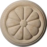Ekena Millwork ros04 X 04real Reeseロゼット 4 1/4-Inch x 4 1/4-Inch x 5/8-Inch ROS04X04REMA 1