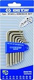 KT Pro Tools 20407PR 7-Piece Star Wrench by KT Pro Tools