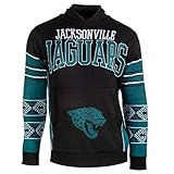 Jacksonville Jaguars NFL Bigロゴフード付きセーター – 選択サイズ 3L グリーン