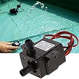 12 V の電圧がかかっている 3.6W ミニブラシレス DC モータの庭の噴水ポンプ水循環水中水ポンプ