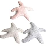 [ベアフット ドリームス]Barefoot Dreams Cozychic Starfish Tooth Fairy Pillow ぬいぐるみ ヒトデ クッション 枕 B646[並行輸入品] (Dus