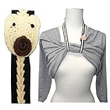 らくらく授乳ストラップ 授乳ストラップ 授乳クリップに代わるママの便利グッズ おしゃれでキュートなデザイン ストラップ 選べる４type （クマ）mtk-stp-kuma