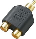 KC 変換コネクター RCA(F)X2/RCA(M) CC319